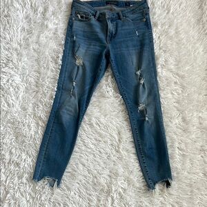 Lucky Brand Ava Skinny Distressed Jeans